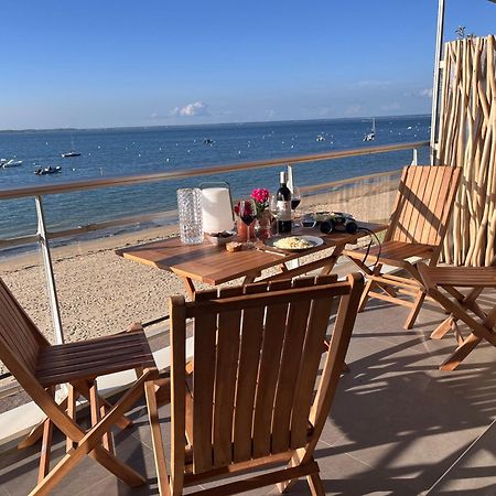 Premiere Ligne Acces Prive Et Direct A La Plage Vue Mer Arcachon Exterior foto
